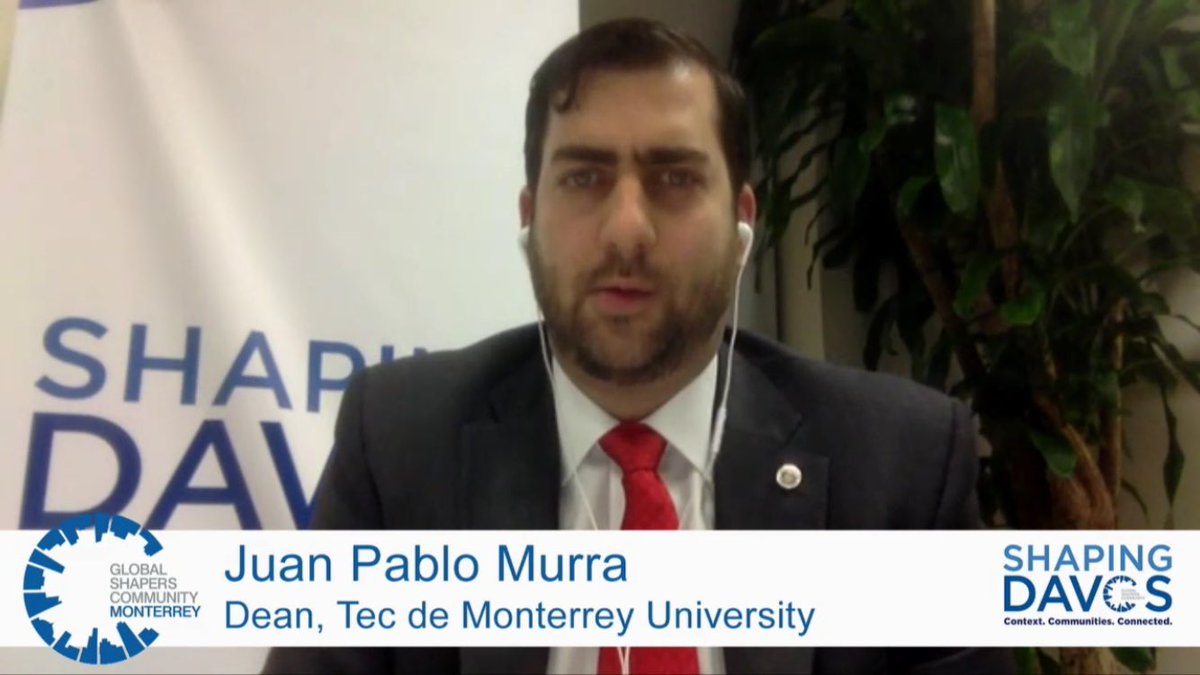 4:30 am wake up call today!! Only to represent Monterrey and México at #shapingdavos <a href="/wef/">World Economic Forum</a>. Thanks to our panelist <a href="/jpmurra/">Juan Pablo Murra Lascurain</a> @TecdeMty