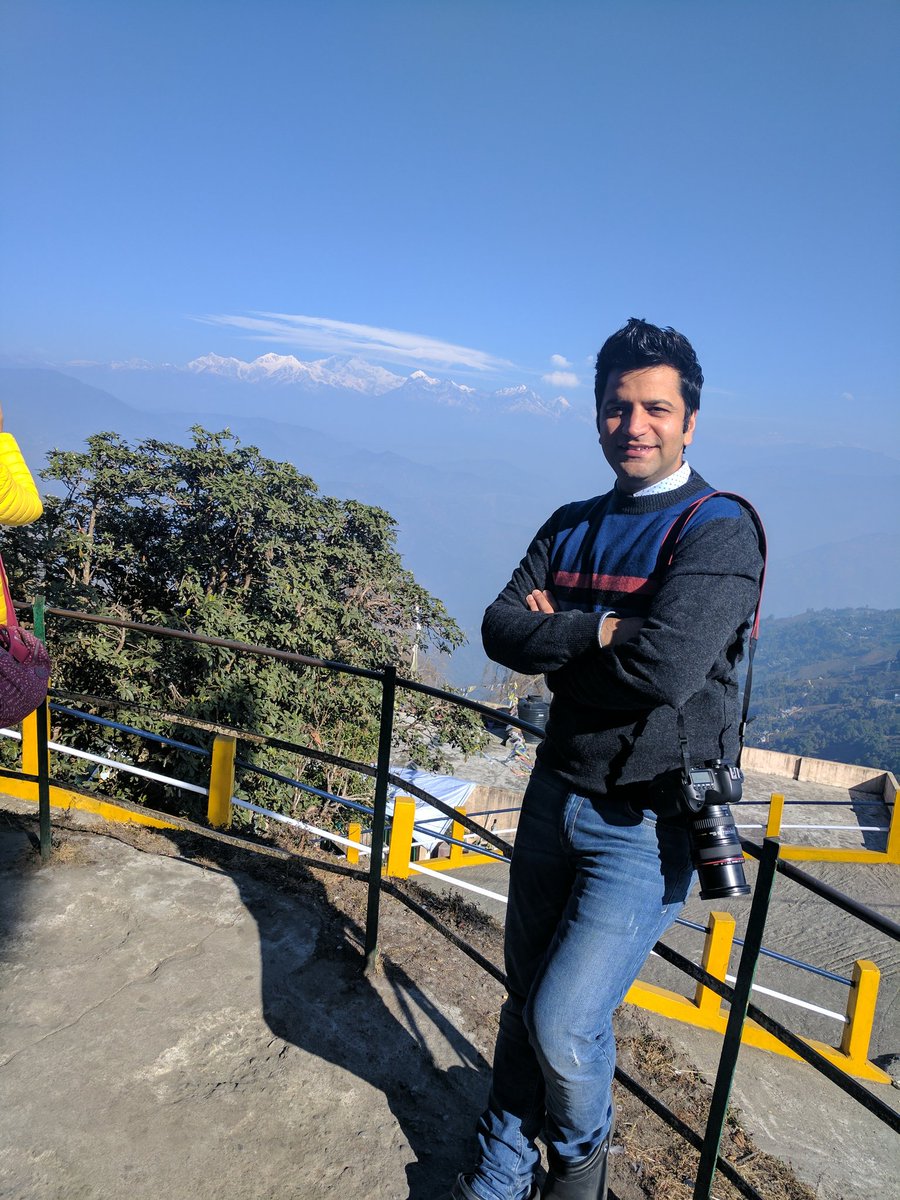 ChefKunalKapur's tweet photo. It's pretty here in the lap of nature. #kunchenjunga #TravelWithKunal #PickleTickle https://t.co/GaYAPXotD5