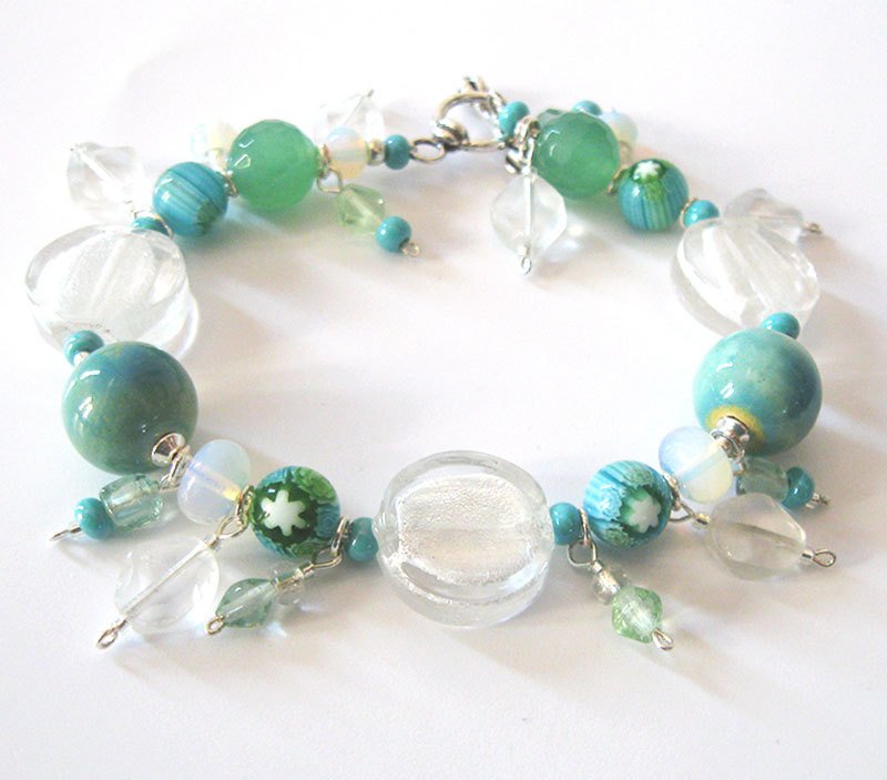 sendinglovegems's tweet image. Lampwork Art Glass Bracelet, Millefiori Beads, Boro Glass, Ceramic … tuppu.net/ce107d43 #jetteam #jewelryonetsy