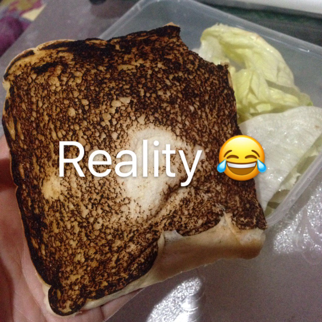 ieatjillybeans's tweet photo. My ambitious chef-like attempt in making a tuna sandwich toast. #chefChronicles https://t.co/SJd7pGnHut