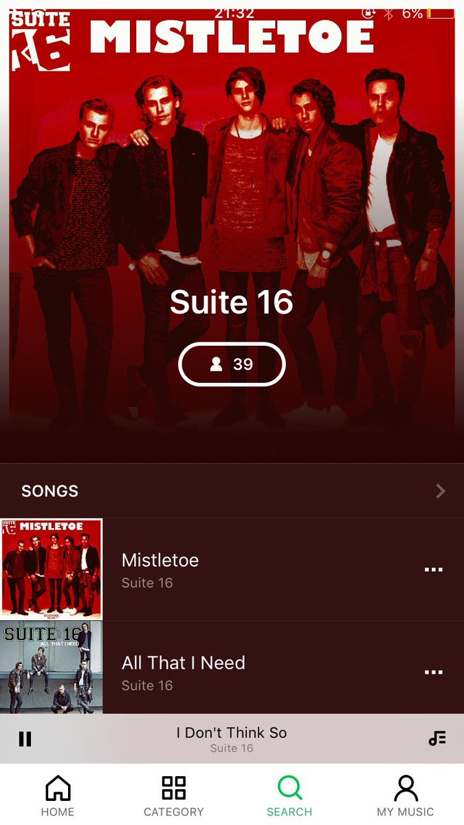 Line Music を使っている方に吉報です！boysの曲が新たに追加されました！
是非是非Lineのホームに設定してみてください💕
#Suite16 #Line #LINEMUSIC
