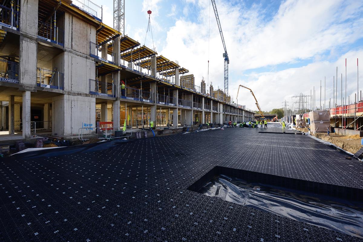 PolypipeCivilGU's tweet image. #TBT to last year when our #Permavoid system was installed #WalthamstowStadium
