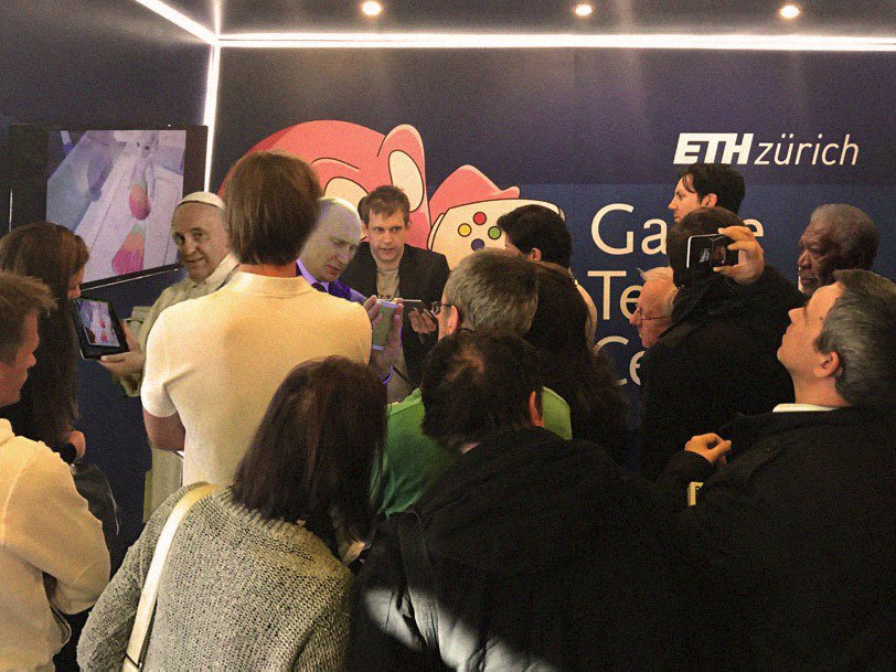 DanielHennenTec's tweet photo. Wow ! even #thepope, #putin and #god are into #augmentedcreativity and @EthGtc at @wef 2017 ! https://t.co/RA0IYUnXQ3