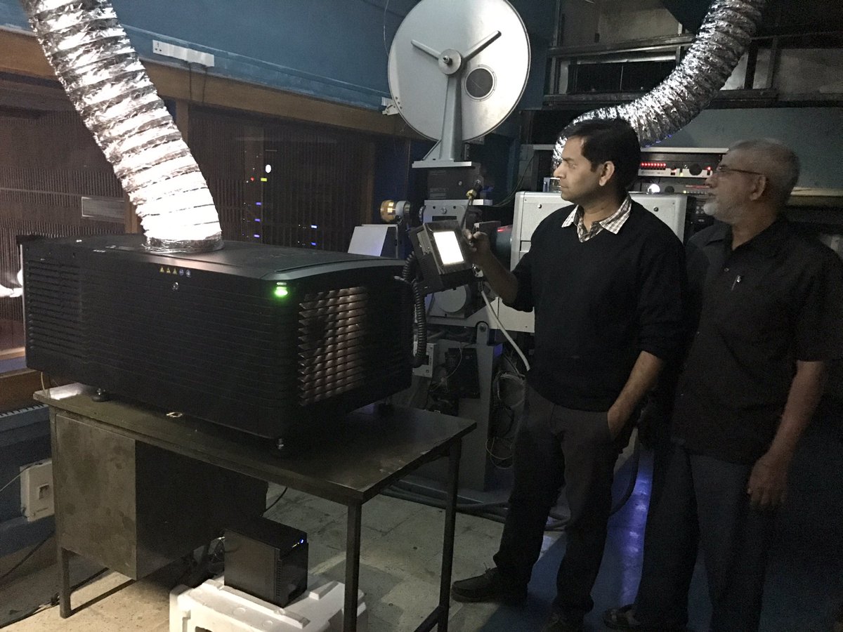 NFAIOfficial's tweet photo. #PIFF
Our 1st #DCP screening was held this morning! The classic film Jaane Bhi Do Yaaron, 1983 marked our #tribute to veteran actor #OmPuri. https://t.co/v7dLDe4N8W
