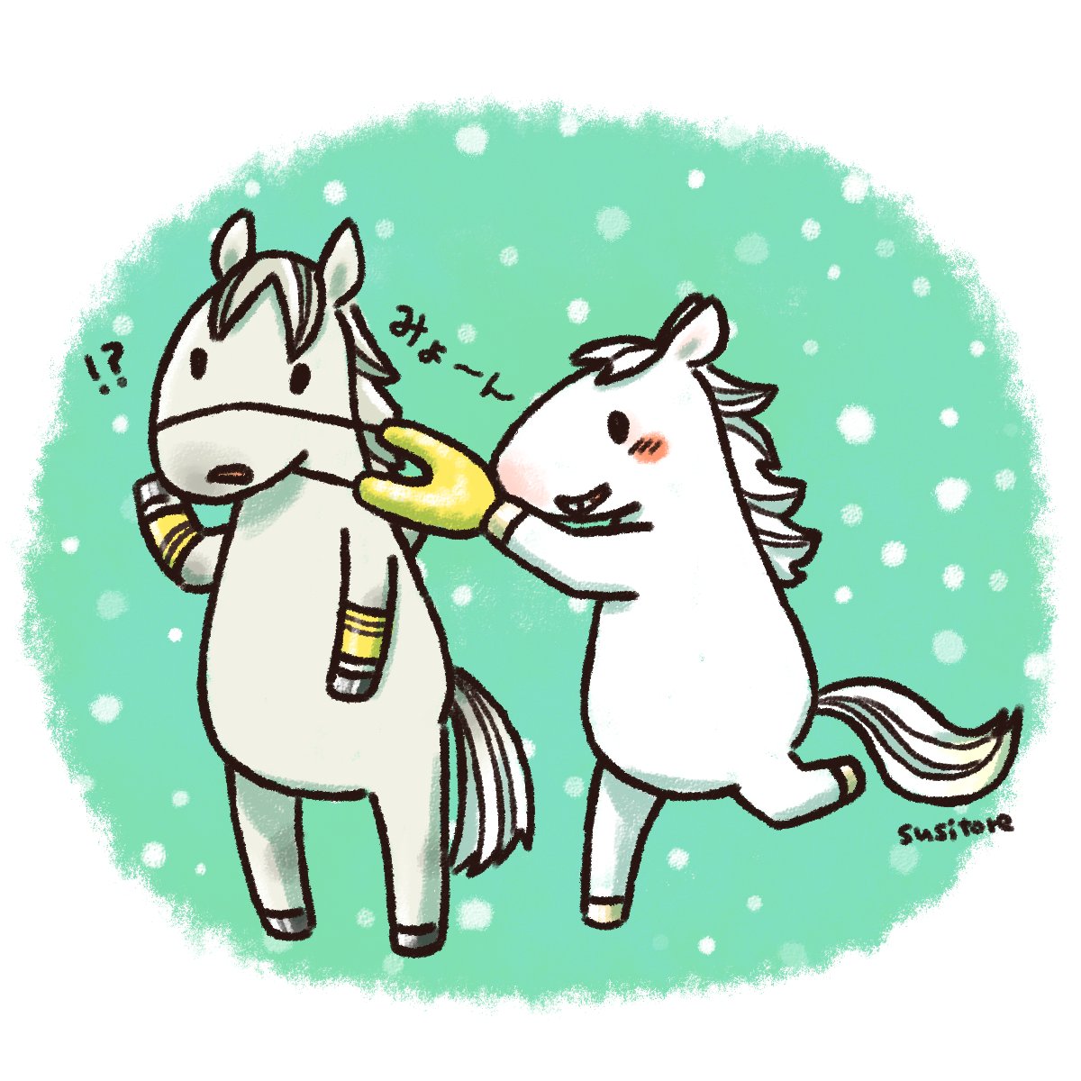 Susitore Twitterissa スノードラゴンとホワイトドラゴンが出会ったら のイラスト ホ 何これ バナナ たくあん ス いや あの シャドーロール ホ 何でオレの名前マネしてるの ス え 僕の方が先 ホ 今度 競馬で勝負しようよ Susitore Twitterissa スノードラゴンとホワイトドラゴンが出会ったら のイラスト ホ 何これ バナナ たくあん ス いや あの シャドーロール ホ 何でオレの名前マネしてるの ス え 僕の方が先 ホ 今度 競馬で勝負しようよ