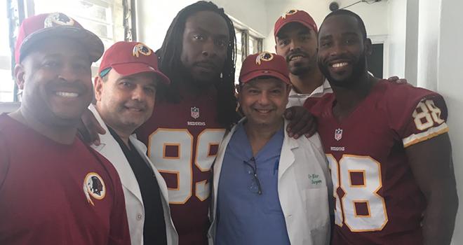 From D.C. to Florida to Haiti: a look back at @Pierregarcon's charitable endeavors.  📚: redsk.in/2jAjpJm https://t.co/PUzMyakxdF