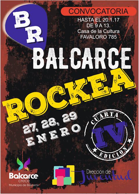 balcarcemuni's tweet photo. #BalcarceInforma INSCRIPCION PARA #BALCARCEROCKEA @juventudbalca https://t.co/XnCXD1jFHY https://t.co/N4i1fvuMYC