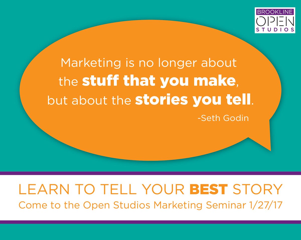 BrookOpenStudio's tweet image. Jessica Burko's Marketing Workshop is almost here. Make sure to register–extremely valuable information! bit.ly/2jCsSjl