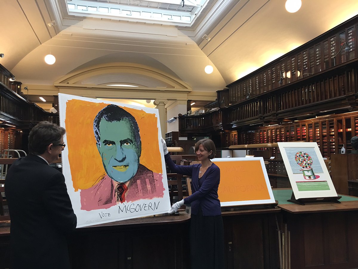 britishmuseum's tweet photo. What can works of art from the last 60 years tell us about the #USA today? Join our #FacebookLive on the #AmericanDream at 17.30 GMT https://t.co/ZltPgBJQCk