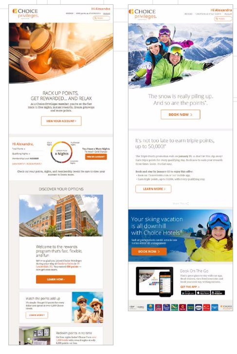 yesmarketingus's tweet photo. #email, web & #directmail #campaigns examples - brands like Lands’ End, See’s Candies, Marriott. #Yesmail Lookbook https://t.co/ObjF1BWrtF https://t.co/Gh1rMUCcWW