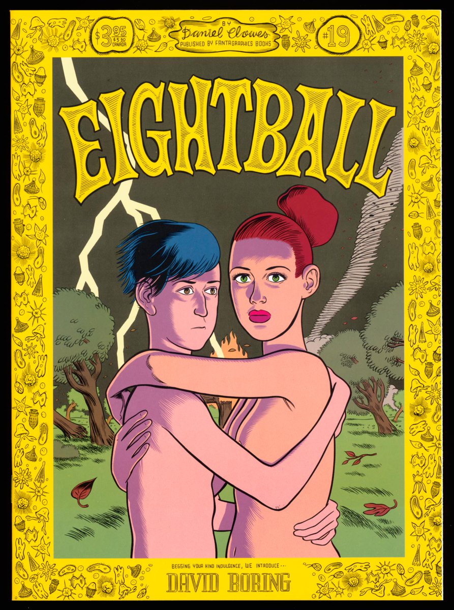 BilderUndWorte's tweet photo. Eightball #19 @fantagraphics May 1998 "The Yellow Streak Annual" #CoverArt by Daniel Clowes https://t.co/hiqQDB4rO1 #Autorencomics https://t.co/TmfXDGA2M2