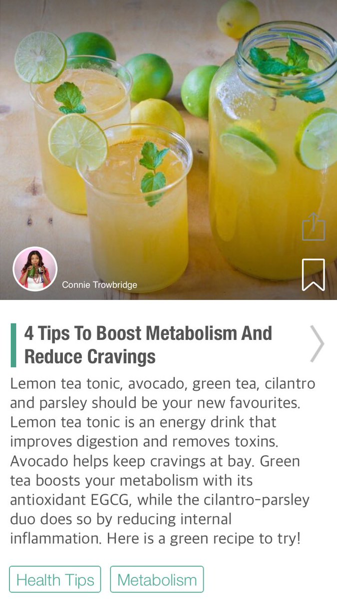 4 Tips To Boost Metabolism And Reduce Cravings
- via <a href="/CureJoy/">bliss</a>
 ow.ly/HcEo3089AFD