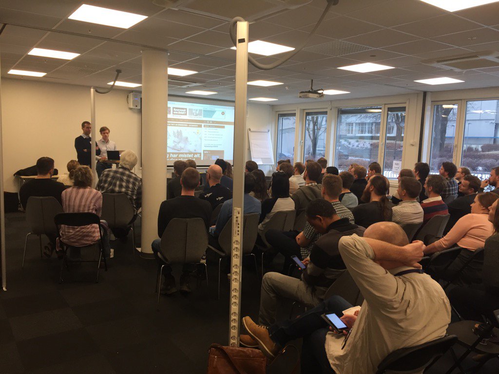 #teknologiforalle <a href="/Blindeforbundet/">Norges Blindeforbund</a> foreleser for nett og mobil-utvikling i <a href="/NRKno/">NRK</a> 😊@SkotkjerraIselin @kristofferlium