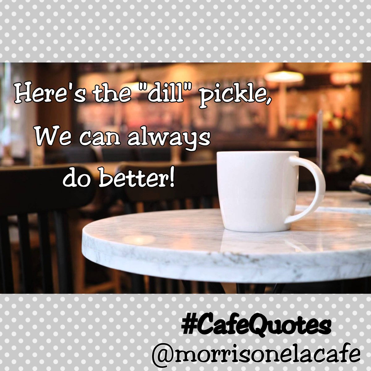 morrisonelacafe's tweet photo. Let's all set high expectations for ourselves!
#ThursdayThoughts #CafeQuotes @rrisdpd @RoundRockISD #GrowthOverComplacency #GrowthMindset https://t.co/FYf4bf5Lmn