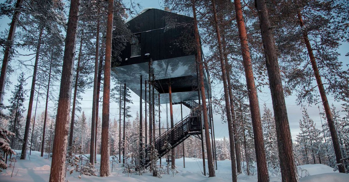 Snøhetta’s Swedish treehouse is a magical retreat within the Nordic landscape arc.ht/2k1lzP5