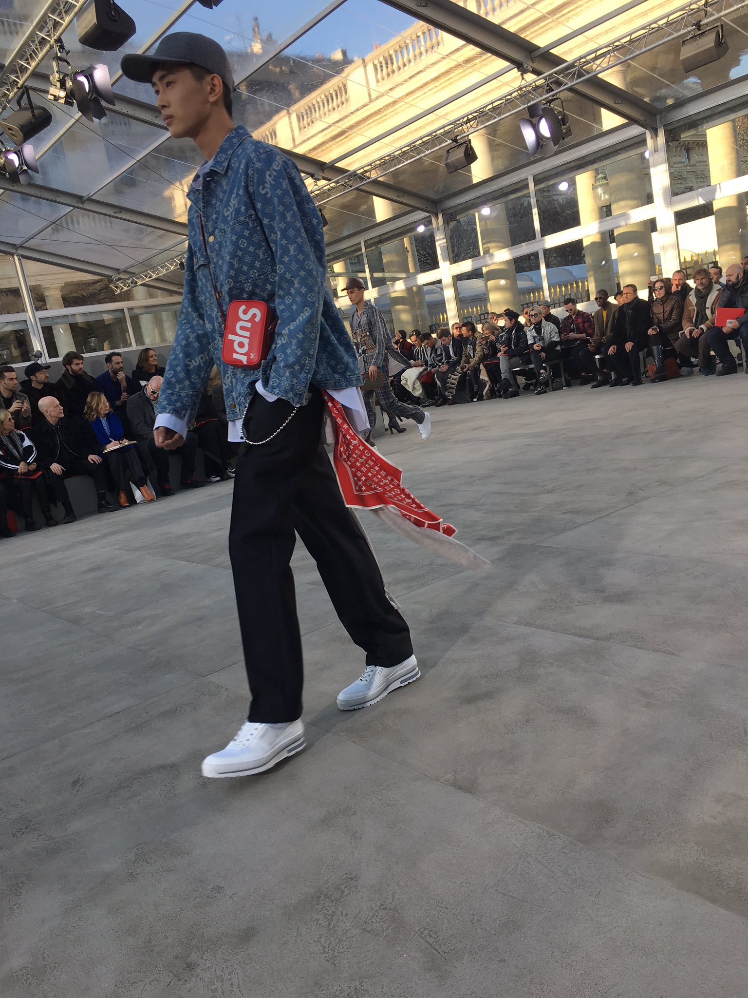 Matthew Schneier on X: Supreme x Louis Vuitton: they're real and