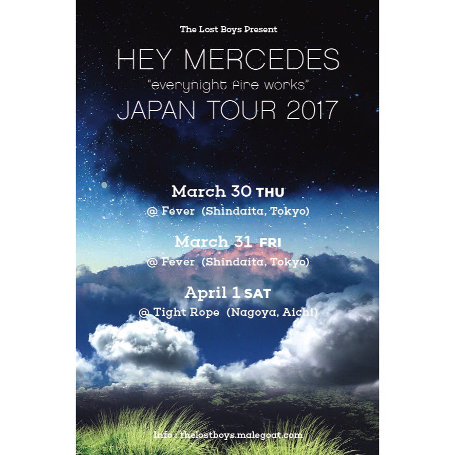 We're coming back to Japan!!!Tickets and info can be found here thelostboys.malegoat.com #hmjapan17 #ENFW15thanniversary