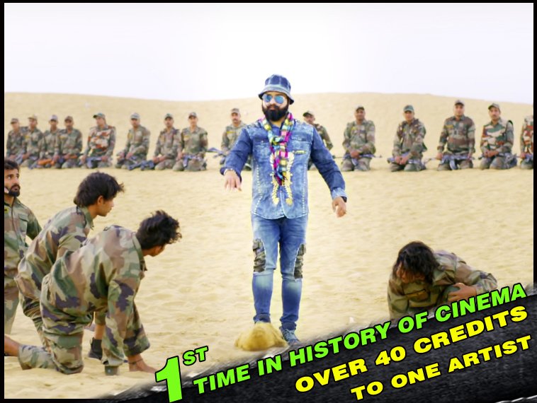 MSGTheFilm's tweet photo. Absolutely UNHEARD of! It will take centuries for any other artist to break Dr. @Gurmeetramrahim Ji's record. #HKNKJ - In Cinemas shortly! https://t.co/6jVUmowJoH