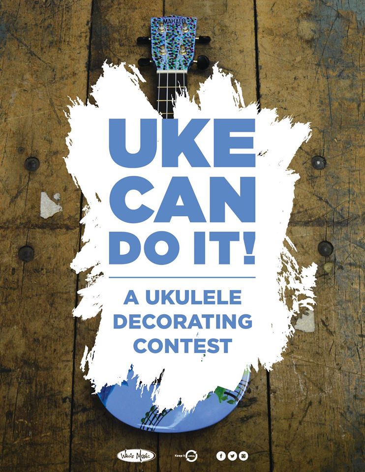 WillisMusicCo's tweet image. Our "Uke" Can Do It contest is happening now! Ukes to try: bit.ly/2iMQQGb Details here: bit.ly/2i6nfqq .#ukecandoit
