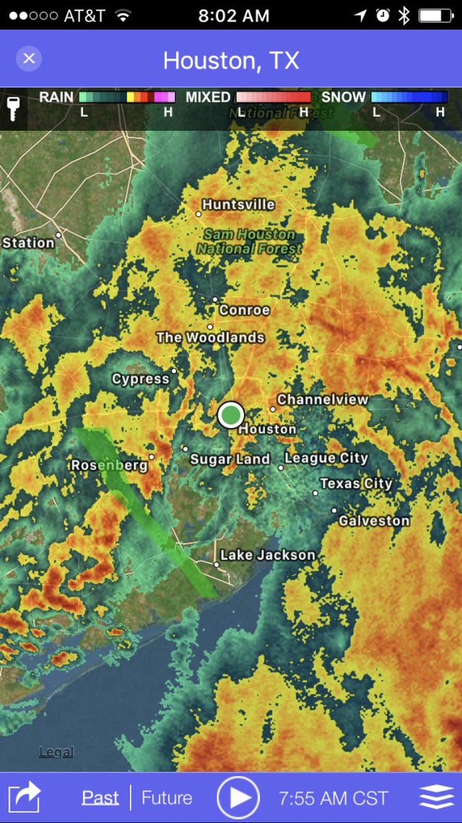 FOX26Houston's tweet photo. Radar right now. Put the power of #FOXRAD in your hands. Download the Fox 26 Weather app https://t.co/XtVGrXuqSD