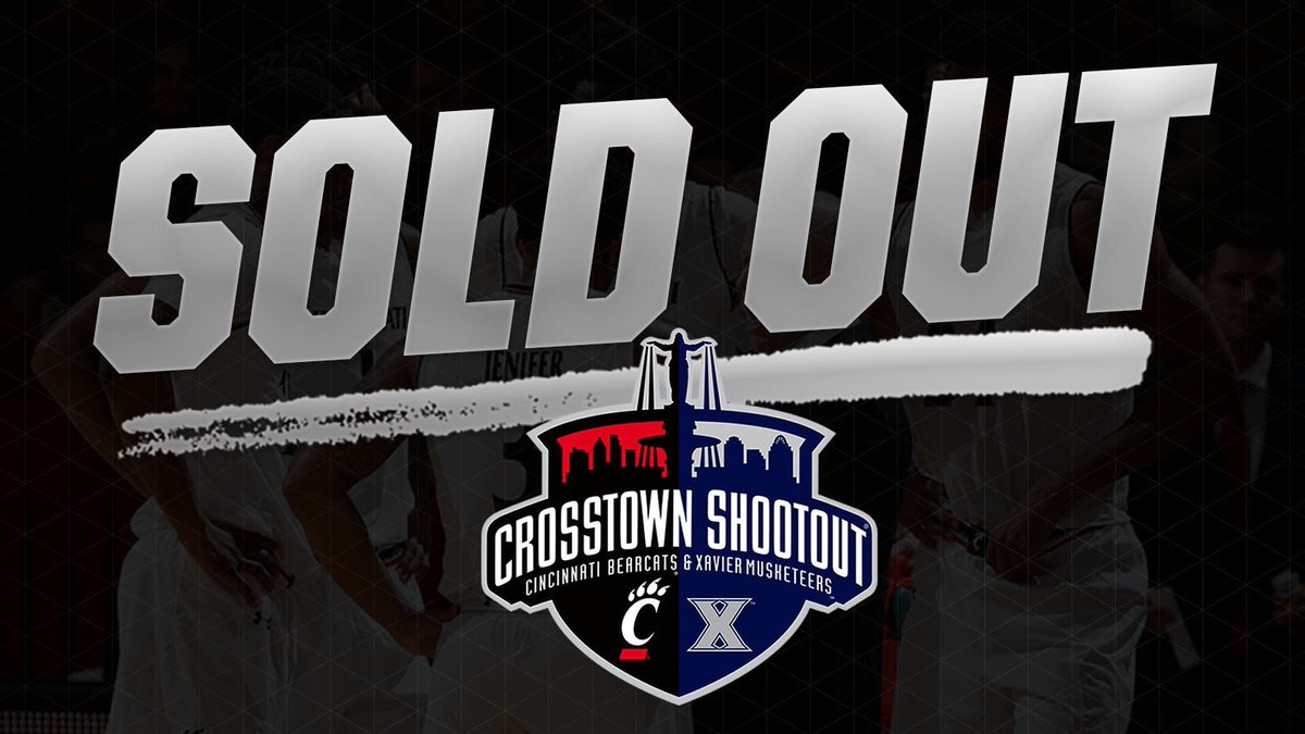 GoBearcatsTIX's tweet photo. Win a pair of tickets to the SOLD OUT Skyline Chili Crosstown Shootout! 

Simply RT &amp; follow us by 5pm tomorrow for your chance to win! https://t.co/ZyDY3bKoi5