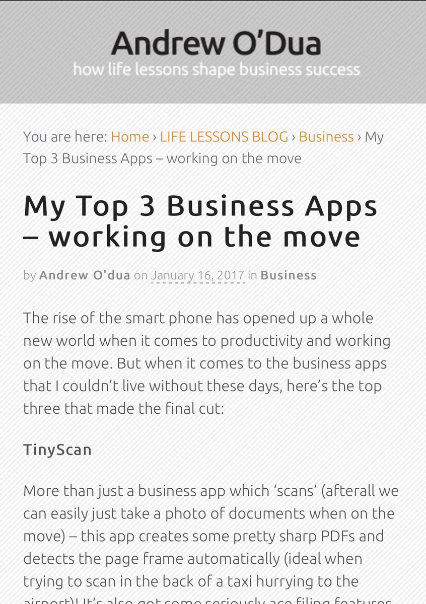 3fourAO's tweet image. Read my latest blog bit.ly/2k4vMyr #workingonthemove these #apps may help.. #tinyscan @samscanner @getsigneasy #businessangels