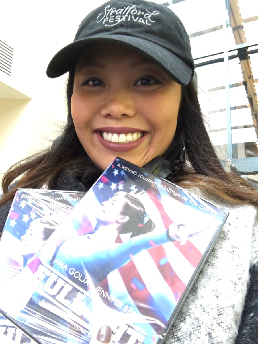 seancisterna's tweet image. My buddy @GennySermonia - who plays Cashmere in @FullOutMovie - picks up her DVD. That other one is for you @courtvw