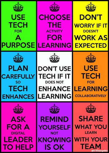 ICTEvangelist's tweet image. On purposeful use of technology... buff.ly/2jN2NLW #edtech