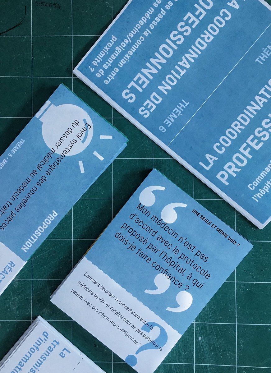 MathieuSurrel's tweet photo. Fin de la préparation des outils pour les tables d'échange @CancerAdom de Samedi, Lyon 6
Cc @SophieKa1 @labobine_co pour le job pré-découpe. https://t.co/lR4SiU0NVR