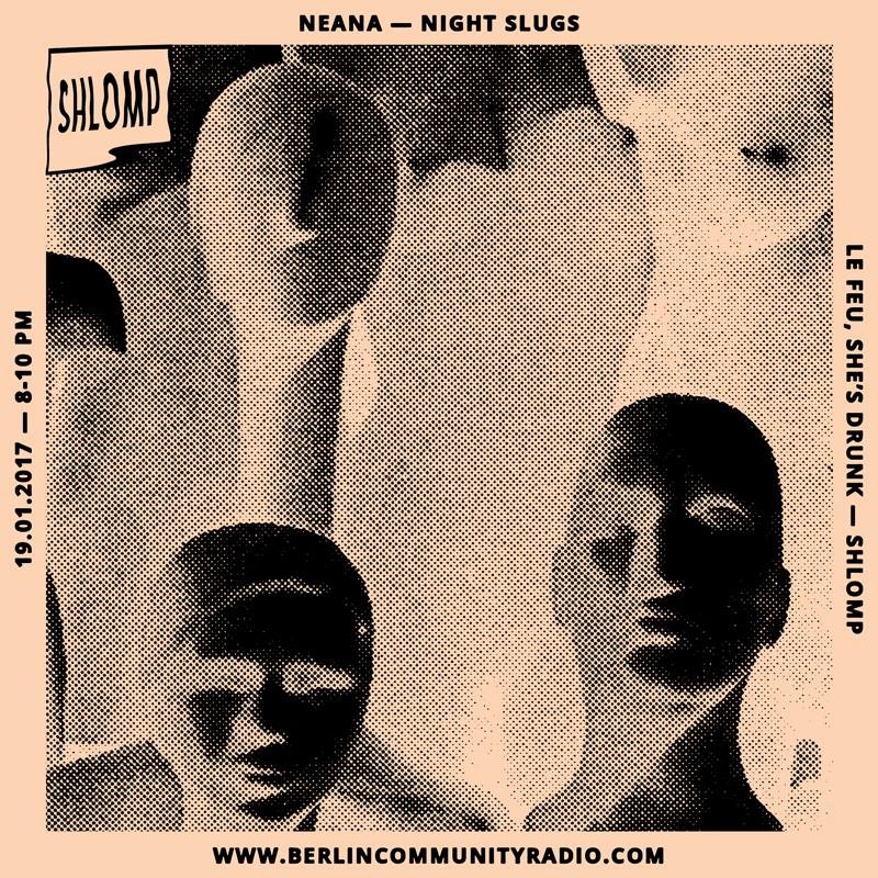We are going live on air with NEANA ( @nightslugs) alongside @SALUTLEFEU & @SHESDRUNK Tonight 8-10pm on @BCR_Radio