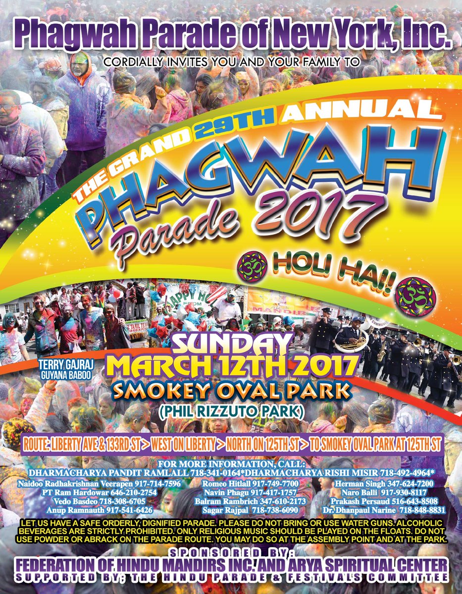 RomeoHitlall's tweet photo. @Phagwah Parade NY March 12th #Cantact me for more info. https://t.co/nVpW6Wr2qm