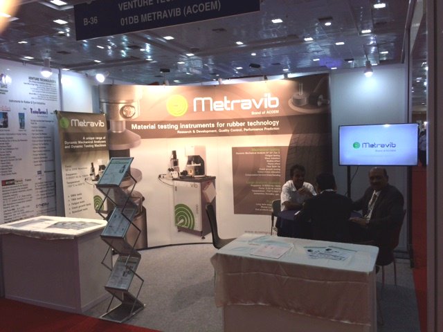 METRAVIB_acoem's tweet photo. India Rubber Expo has just started, come & see us to discuss our capabilities in #DynamicMechanicalAnalysis at booth #B36 https://t.co/dYNtnpJVrY