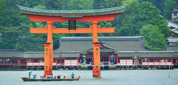 Itsukushima shrine, in Hiroshima