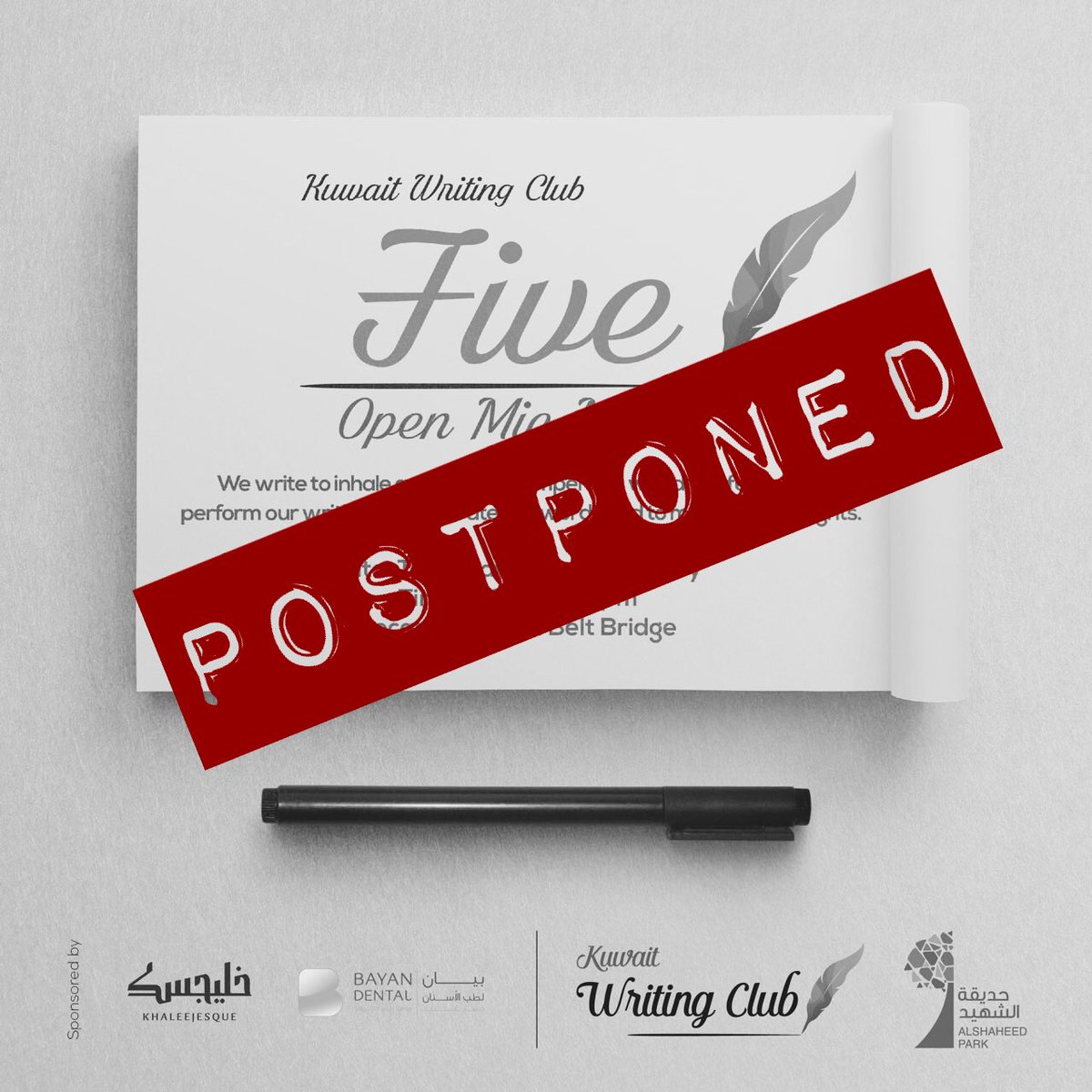 Q8WritingClub tweet picture