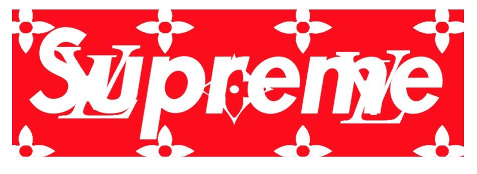 supreme louis vuitton logo