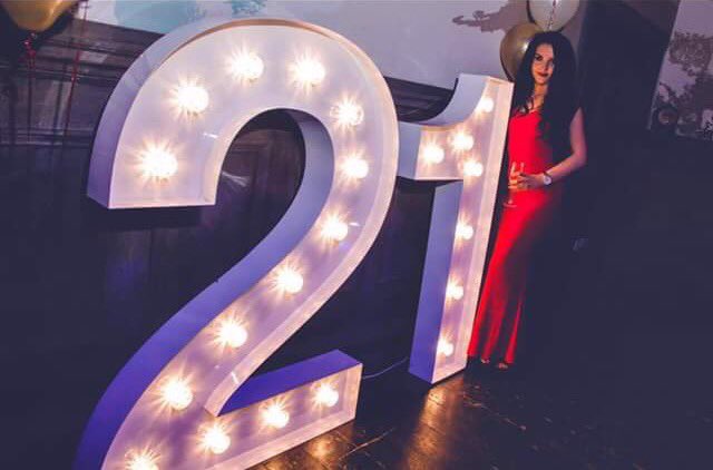 Our 21 was out a few weeks ago at @BonbarNewcastle ! Message us to hire yours now! #party #Newcastle 🎈🎁🎉
