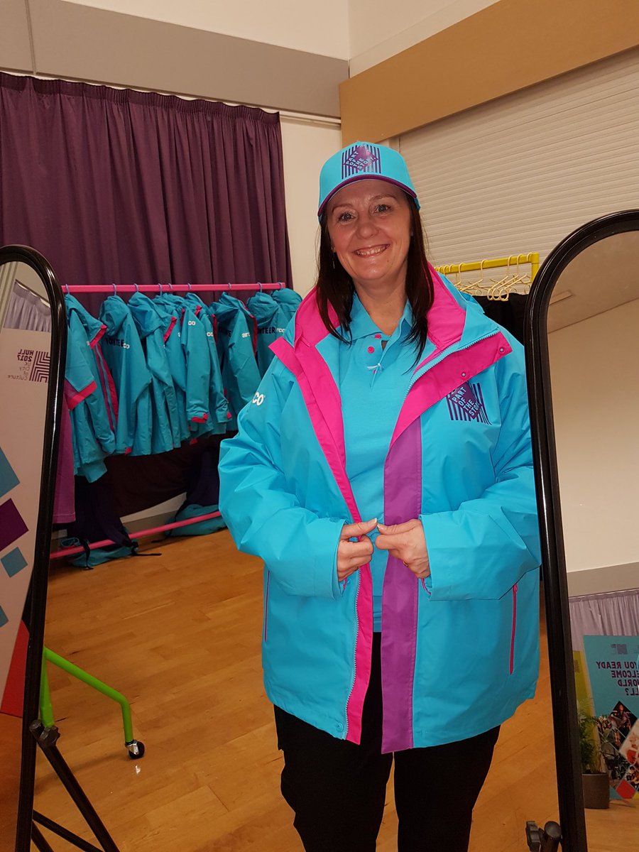 Our very own HR Director <a href="/GayleBinns/">Gayle Binns</a> is being part of the story <a href="/2017Hull/">Hull City of Culture</a> first day of her volunteering journey
