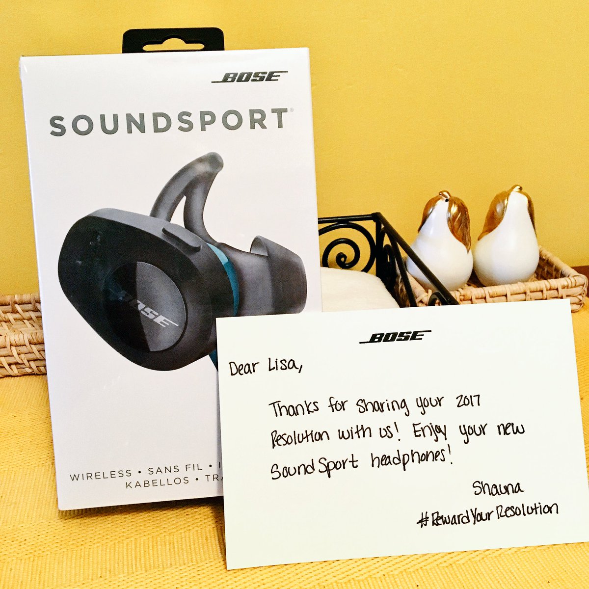 Wh1pper's tweet photo. Thx for the extra #MOTIVATION, @Bose! ❤💪🏼🎶🚭 #RewardYourResolution #Bose #SoundSportWireless #fitness #playlist #workout https://t.co/Gn1KPUII27