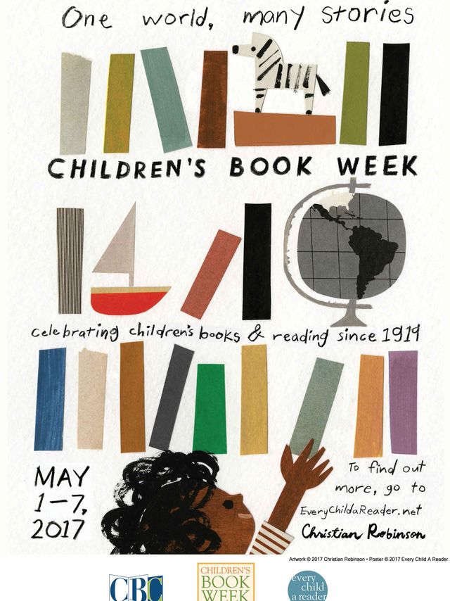 stevenmalk's tweet image. Here's Christian Robinson's Children's Book Week poster! Read more here: usatoday.com/story/life/boo… @CBCBook