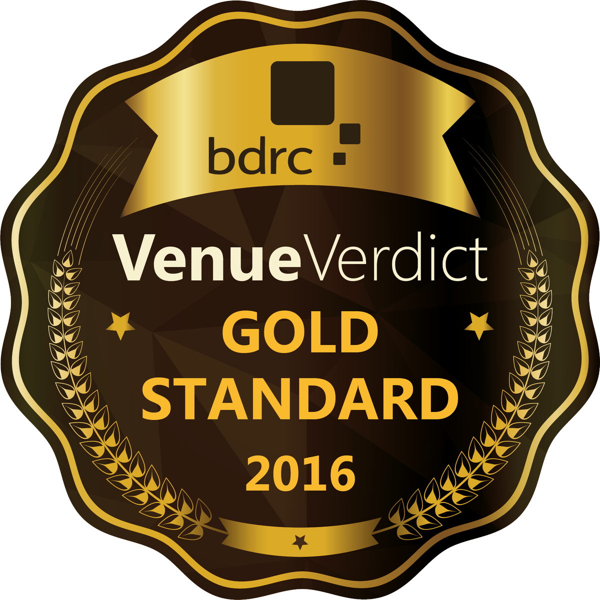 AshridgeHouse's tweet photo. We @AshridgeHouse are so pleased to have achieved the Venue Verdict Gold Standard Award for 2016! Its great to be recognised by our clients https://t.co/JlvNkb5Nxe