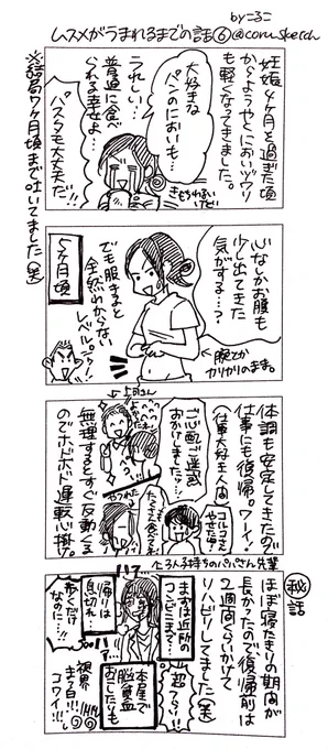 【ムスメがうまれるまでの話⑥】
続き!いよいよ性別判明ー☺✨
一番最後のが実際に使ったやつ。笑
#産前 #妊娠出産 #レポ漫画 