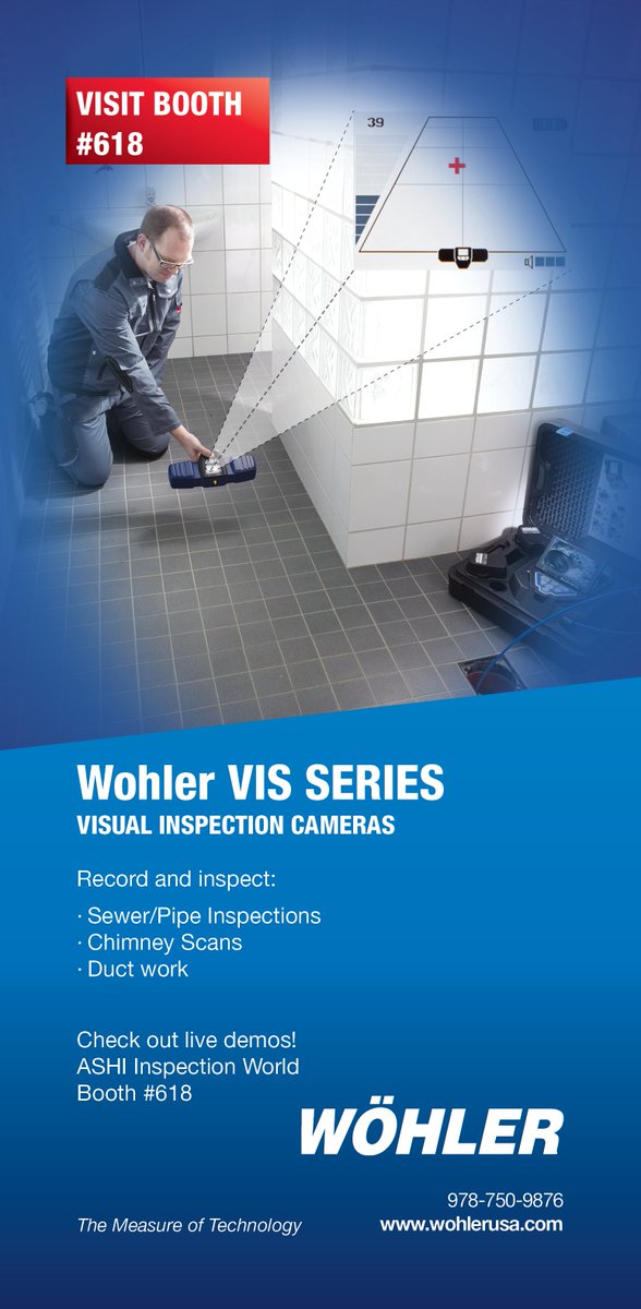 Wohler_USA's tweet photo. Looking forward to #InspectionWorld this week with our friends from @unitedinfrared ! https://t.co/6F6MyiuAi3 #ASHI #Homeinspection #Wohler https://t.co/skamVbLcI0