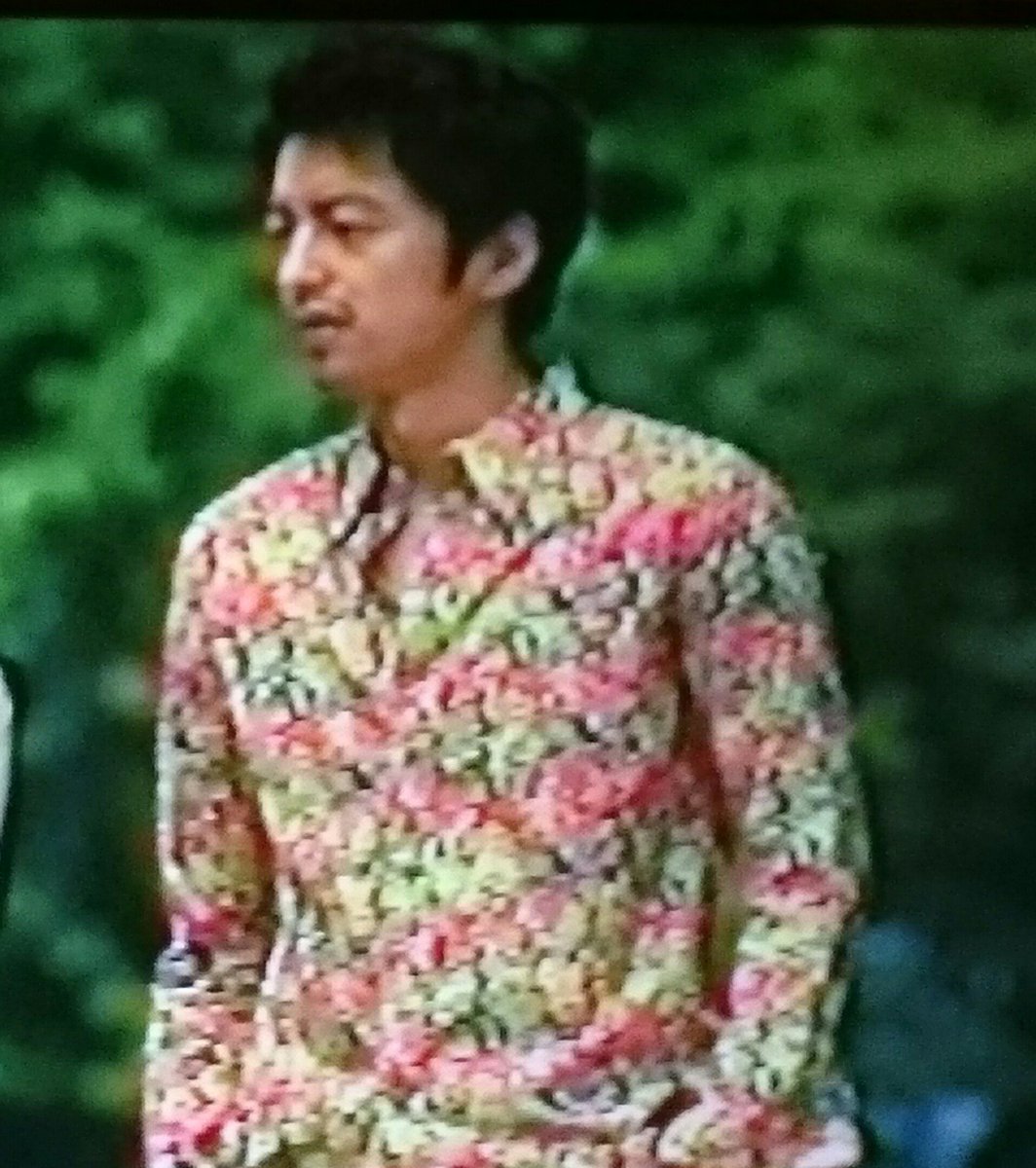 悟郎の柄シャツコレクション #アナザヘヴンeclipse #大沢たかお