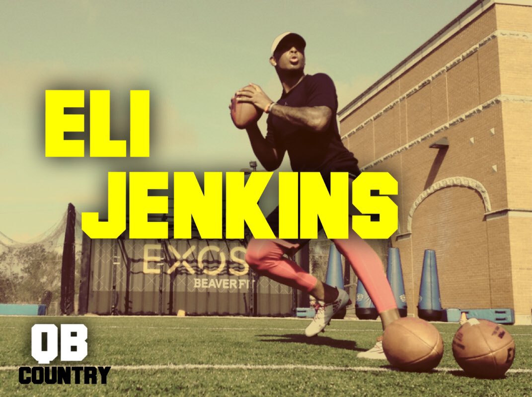 QBCountry's tweet photo. Former Jacksonville St QB @ejenkins007 is talented, hungry, focused &amp; a student of the game. Excited 2 b a part of his NFL Draft Prep! https://t.co/OuhogHYKC6