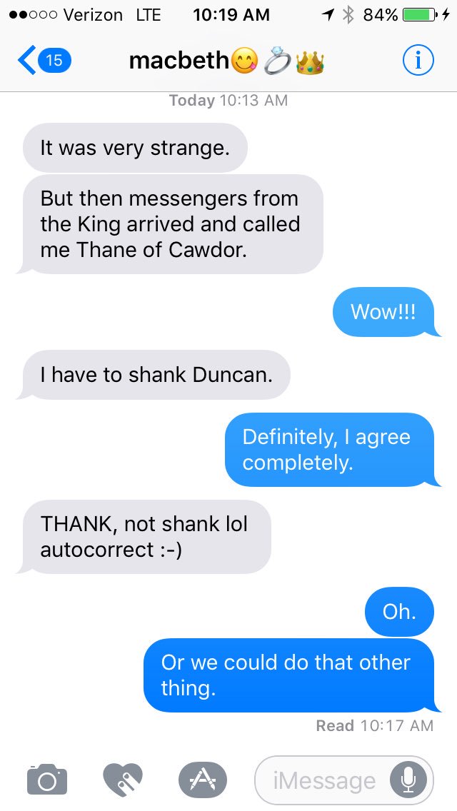 LadyMacDeath0's tweet photo. just texting my boo lmao I hope he's down because I'm just trying to be queen #literallyslaying https://t.co/KGFoF8eP28