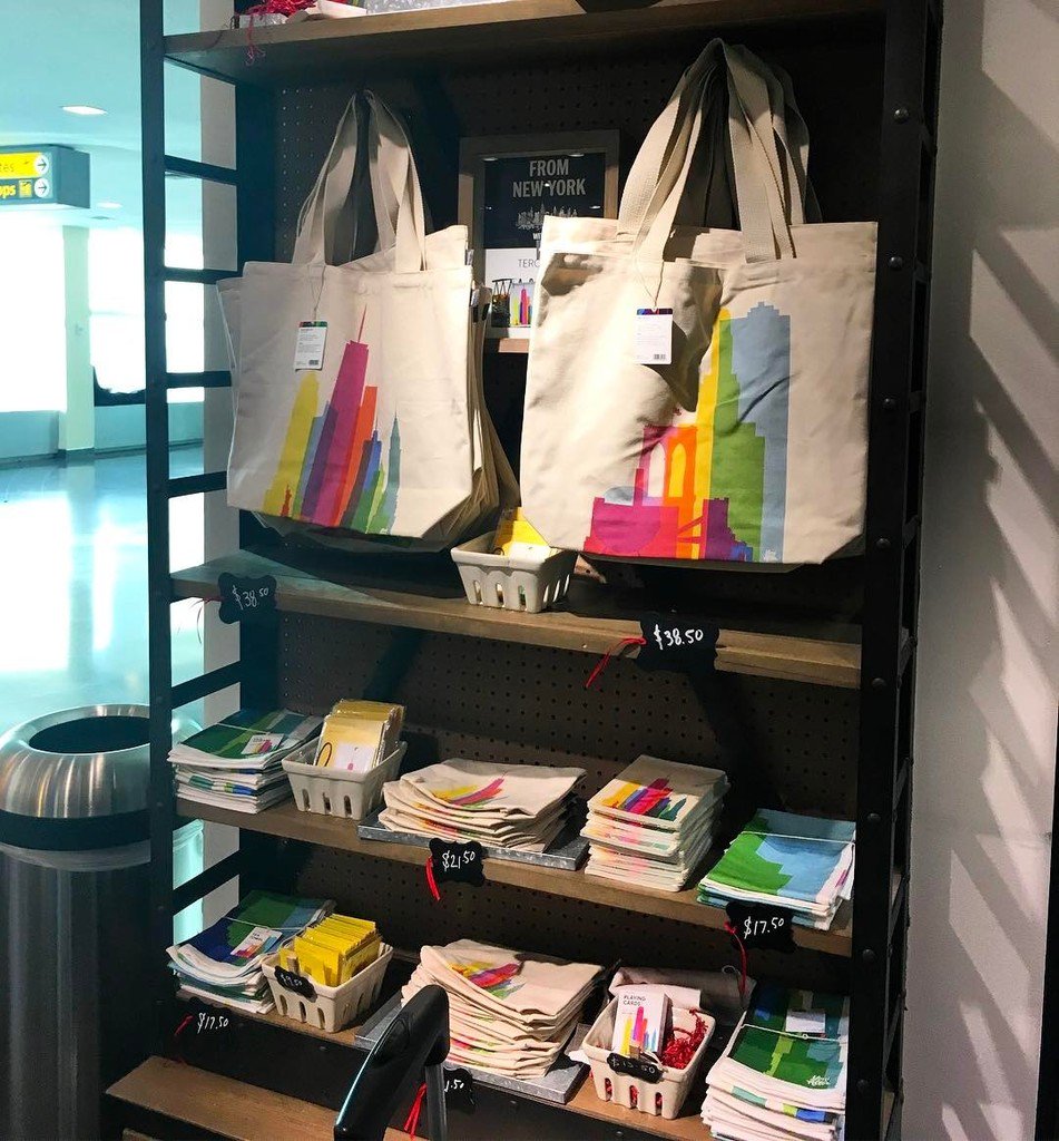 Teroforma's tweet photo. Check out our Cities Collection in JFK International Airport! #Cities #NYC #NewYork #Totes #Towels #Pouches #Notebo… https://t.co/hotfuUKU3J