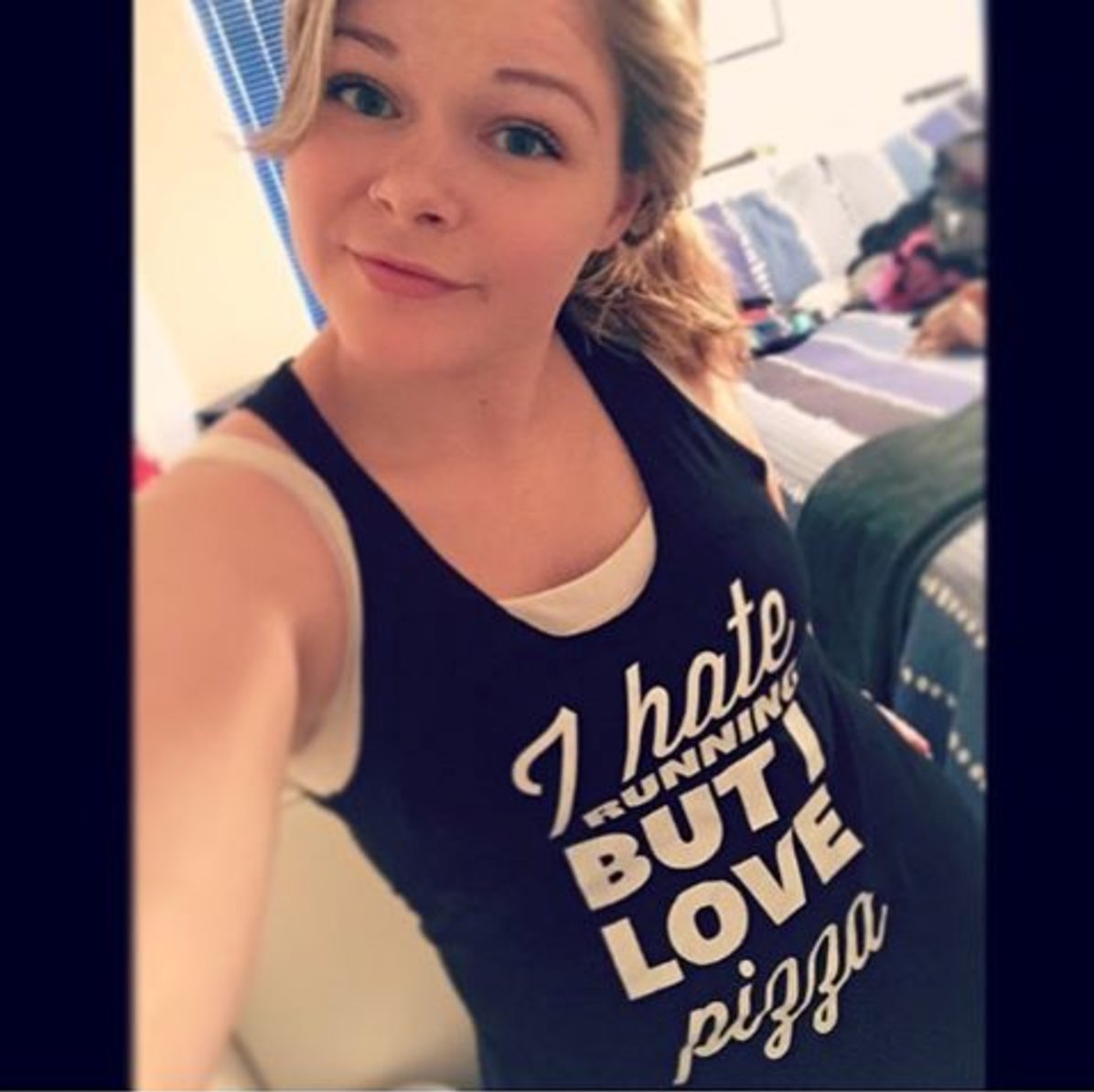 StrideFitAparel's tweet photo. I Hate Running But I Looooooove Pizza https://t.co/hDYBKSdPHS https://t.co/MIyJFtoMn6