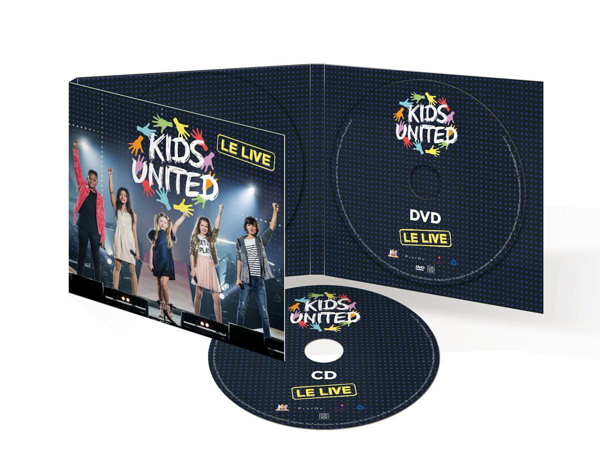 PlayOnLabel's tweet image. RT Les Kids United vous invitent à revivre leur concert du Zénith de Rouen le 17 février avec la sortie de leur CD/DVD Live !!!