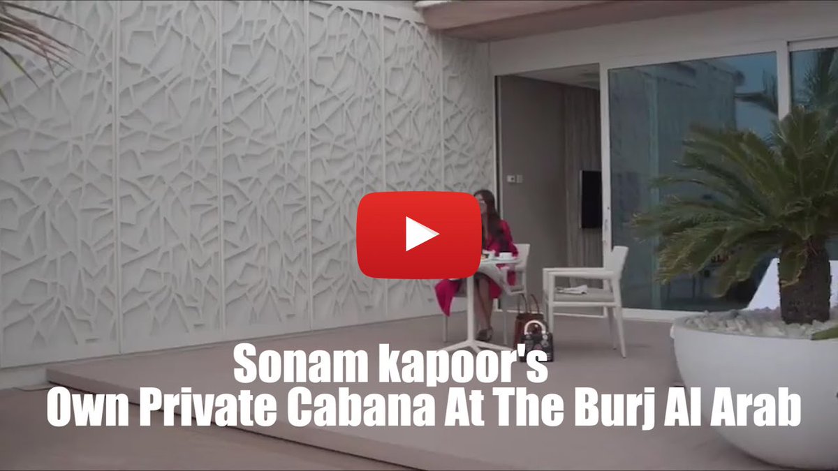 viralbollywood's tweet photo. #SonamKapoo's Own Private #Cabana At The #BurjAlArab Viralbollywood
Website Link- https://t.co/8l7ByDqvDG https://t.co/kRzTfcVfTe