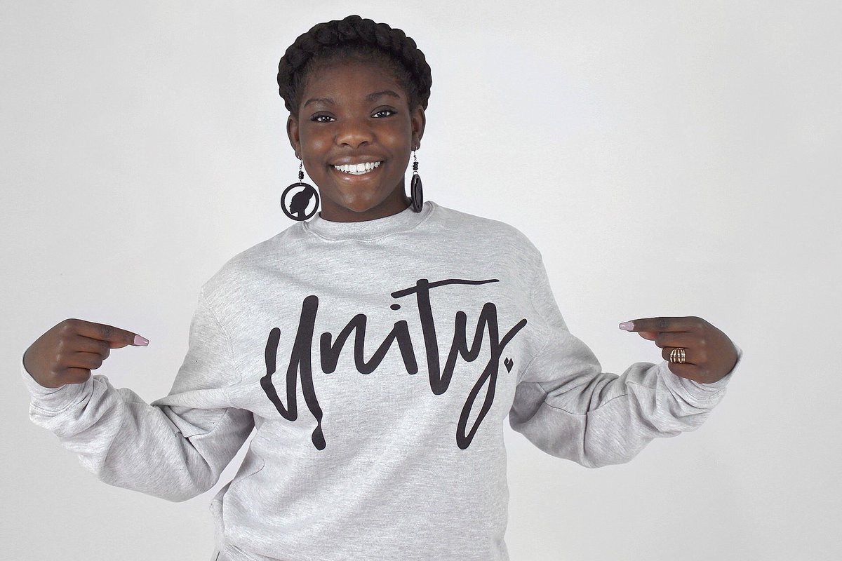 shopthreadlove's tweet photo. We want to help people come together in #Unity ✊🏻✊🏼✊🏽✊🏾✊🏿This Sweatshirt serves as a constant reminder. Get yours at https://t.co/5oLWpdYl9q https://t.co/H2ReNUkYzR